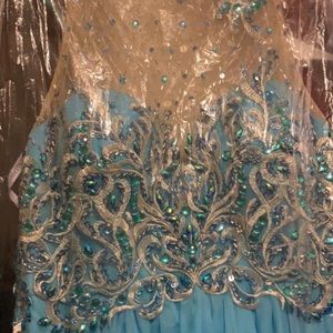 Light Blue Prom Dress